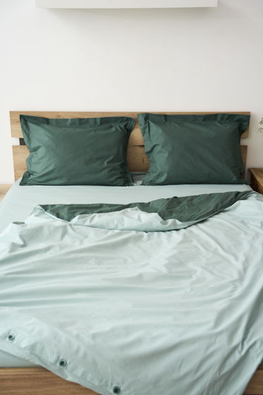 Комплект двустороннего постельного белья "Горная река" 1,5-спальный