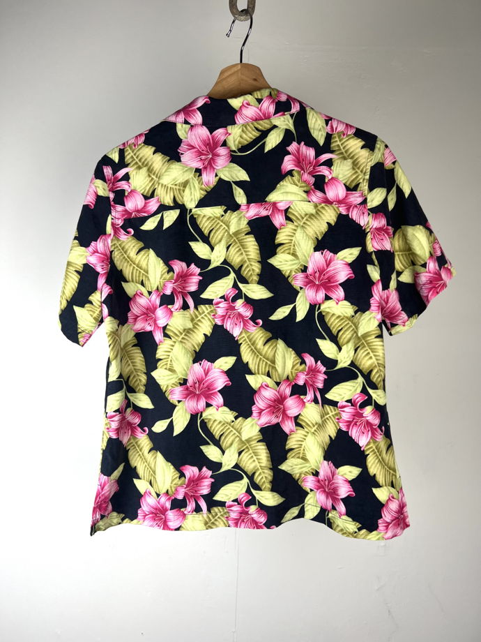 Шелковая гавайская рубашка