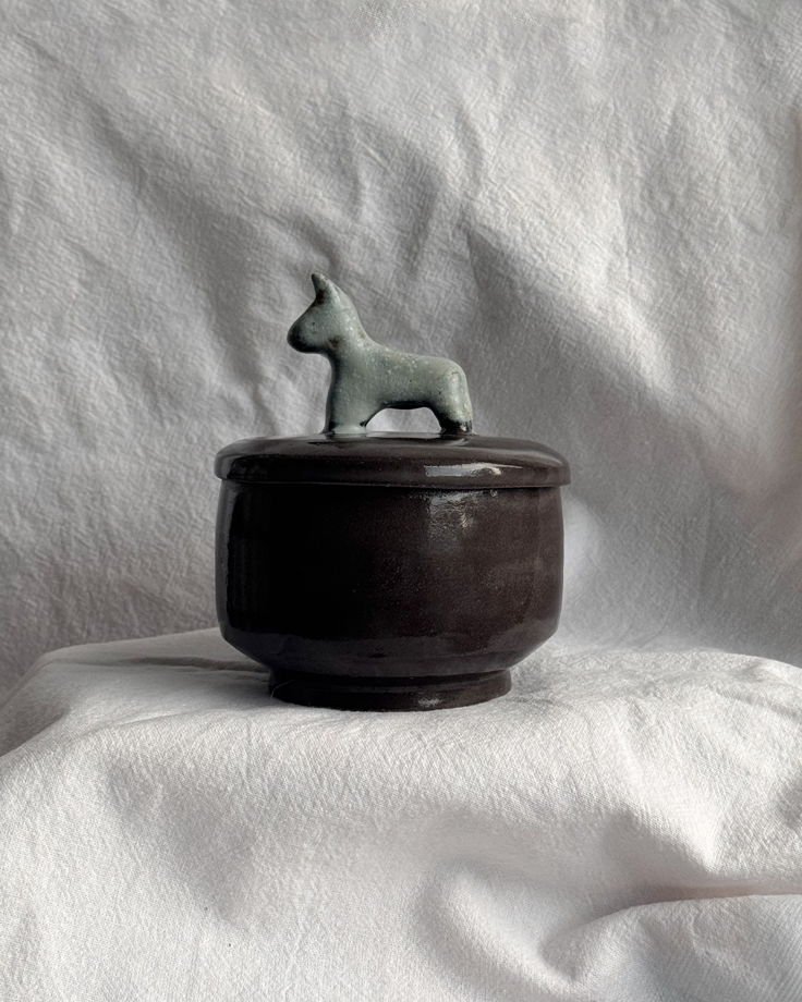 Керамическая шкатулка «Армянский бычок»