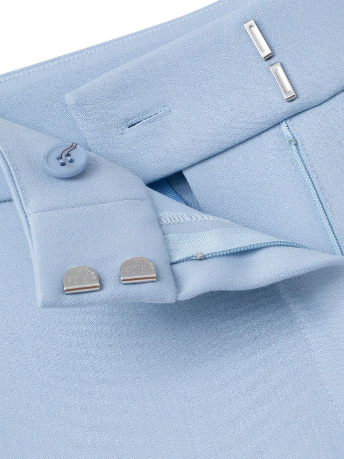 Брюки клеш, голубой