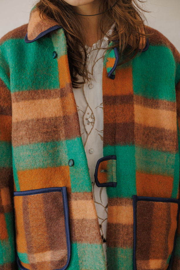 Куртка на Двух Пуговицах/Wool Jacket with Two Buttons
