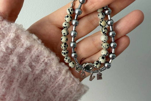 Сет из двух браслетов Love