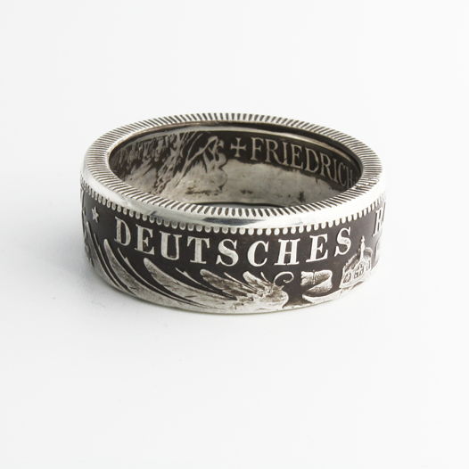 Кольцо из монеты - Германская Империя 2 марки