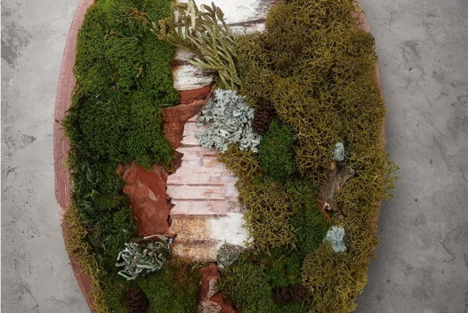 Панно настенное «Березовая роща»