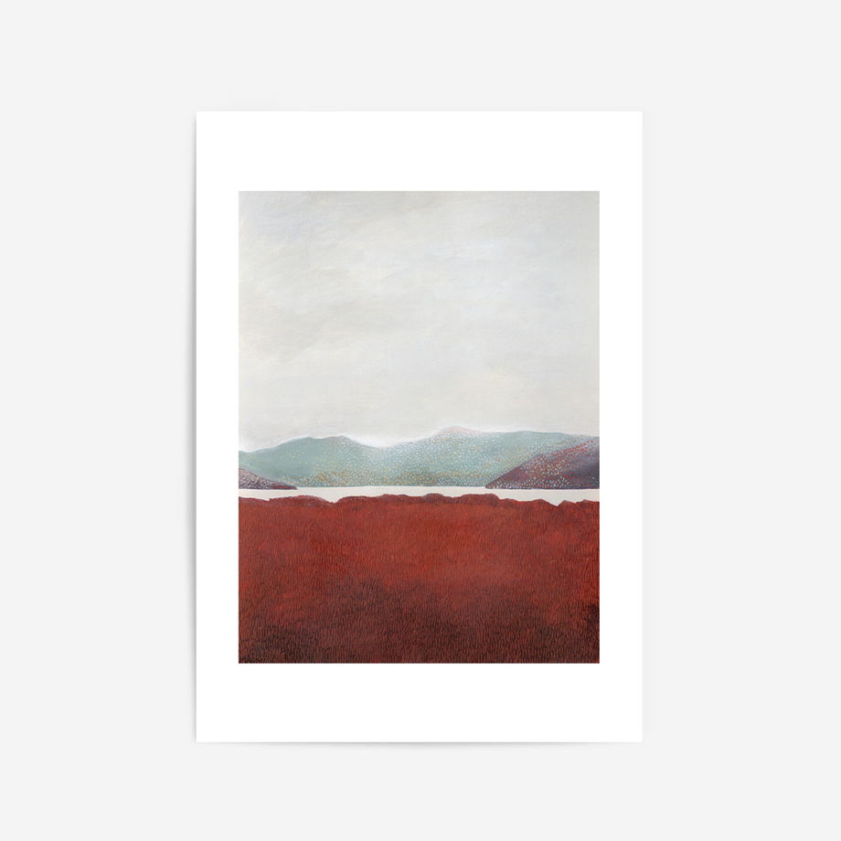Постер с тундрой "За цветом", 50х70 см