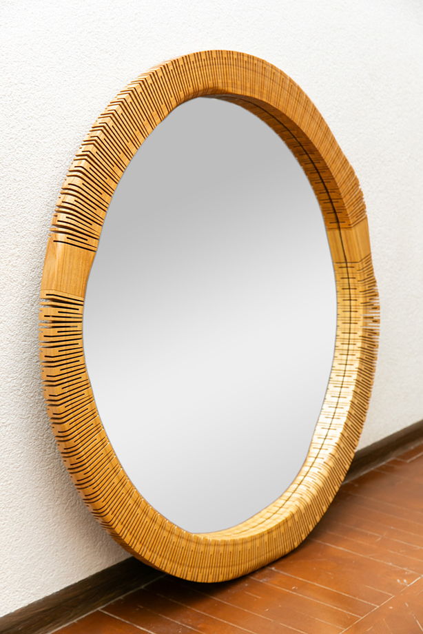 Зеркало круглое "Джейсон", диаметр 108 см.