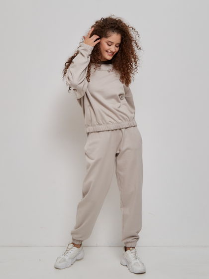 Комплект: свитшот + брюки-джоггеры | коллекция Warm Grey