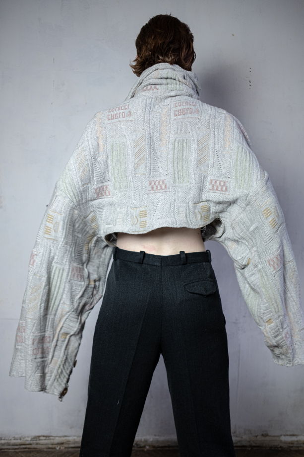 22 asymmetrical sweater (асимметричный свитер)
