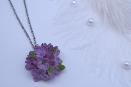 Подвеска "Сиреневый туман"