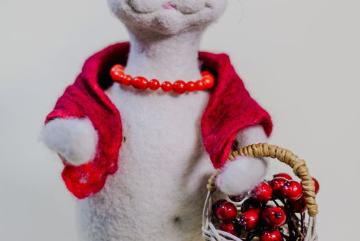 Декоративная игрушка  — "Кошка сибирская"