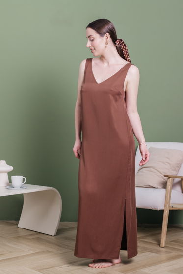 Платье-комбинация из тенселя