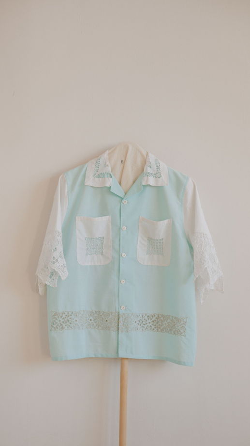 Рубашка из Антикварных Подзоров/Old Gold Short Sleeve Shirt