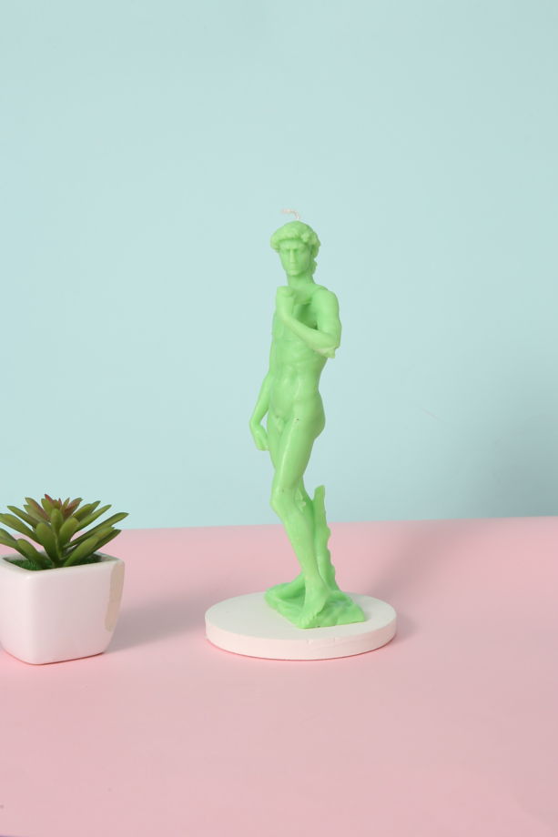 Свеча "Давид" цветная