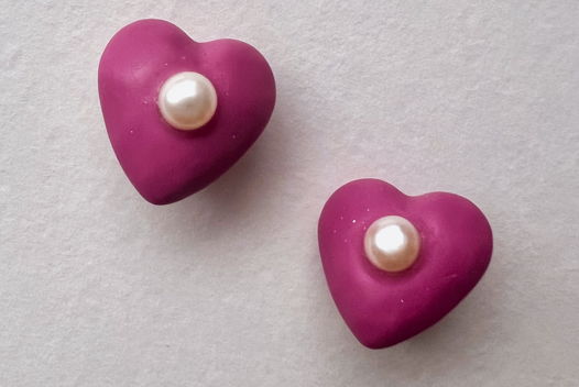 СЕРДЦА клипсы limited edition