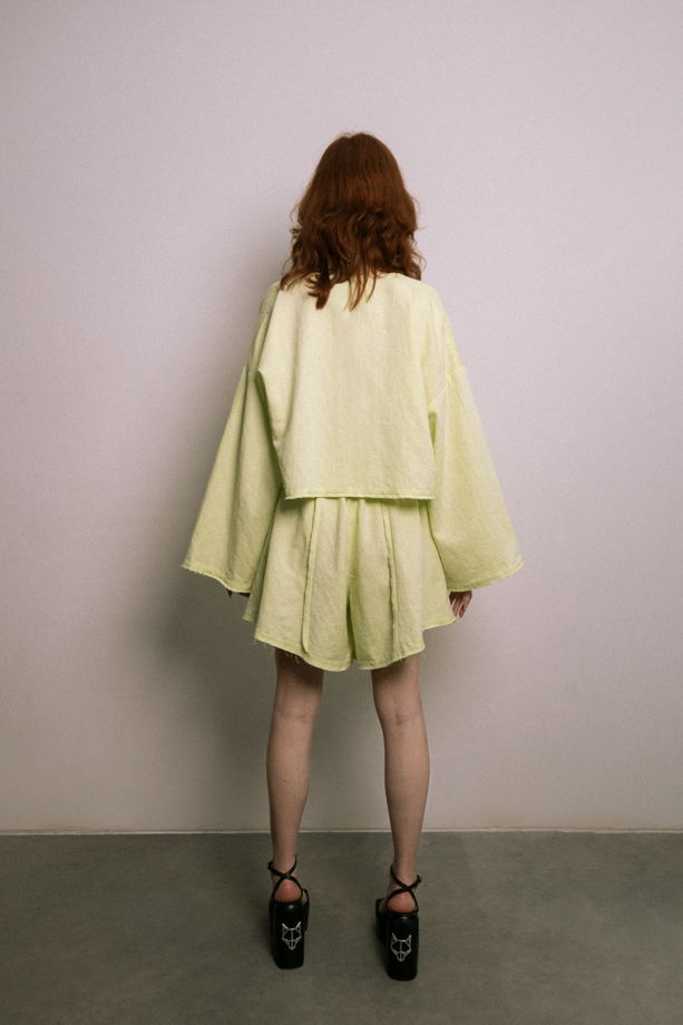 Костюм изо льна «Сливочное Масло»