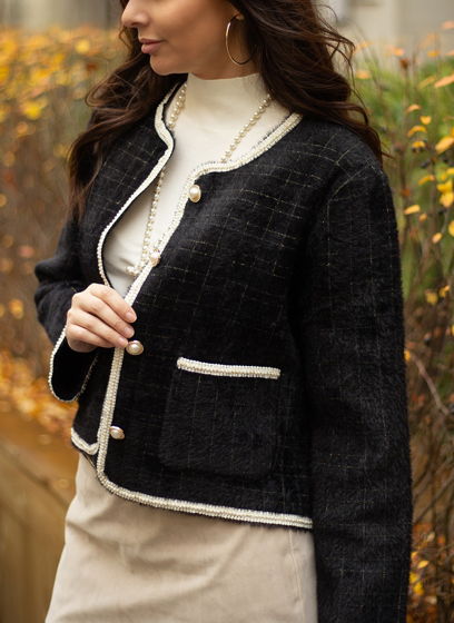 Жакет в стиле Chanel