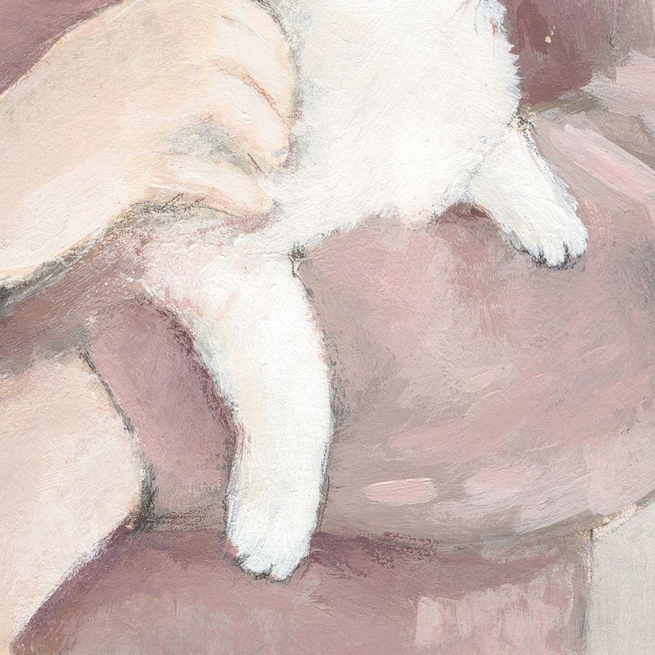 Постер с котом "Нежность", 30х40см