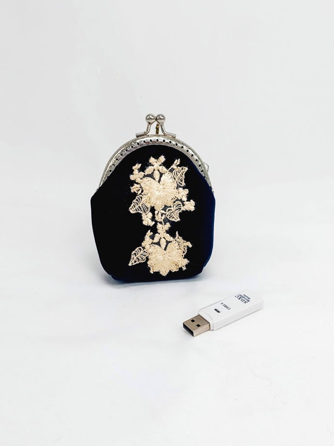 Женский кошелек велюр