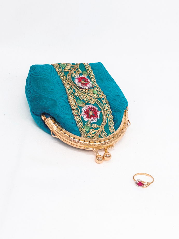 Женский кошелек велюр