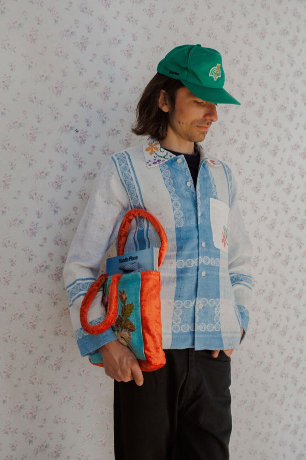 Рубашка из Двух Скатертей/Two Tableclothes Long Sleeve Shirt