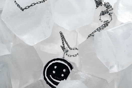 Круглая подвеска "Smiley"