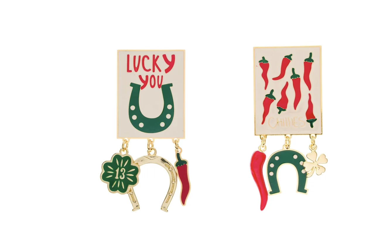 Серьги Перчики  Principessa Glam