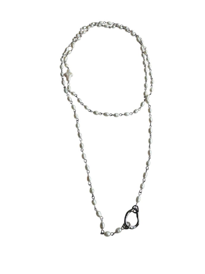 Сотуар / колье длинное из жемчуга