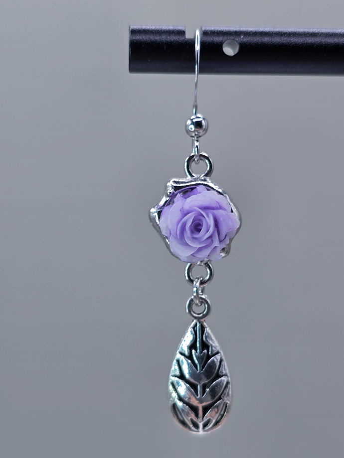 Серьги с петлей "Виолетта"