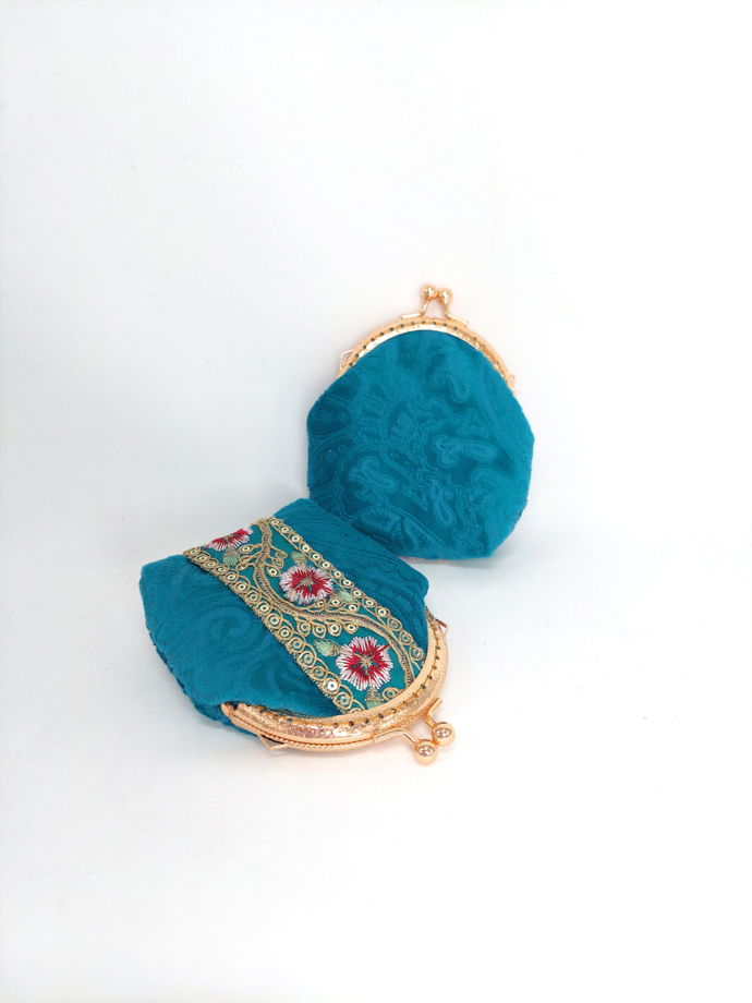 Женский кошелек велюр