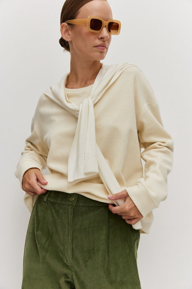 Cвитшот Teddy из плотного хлопка