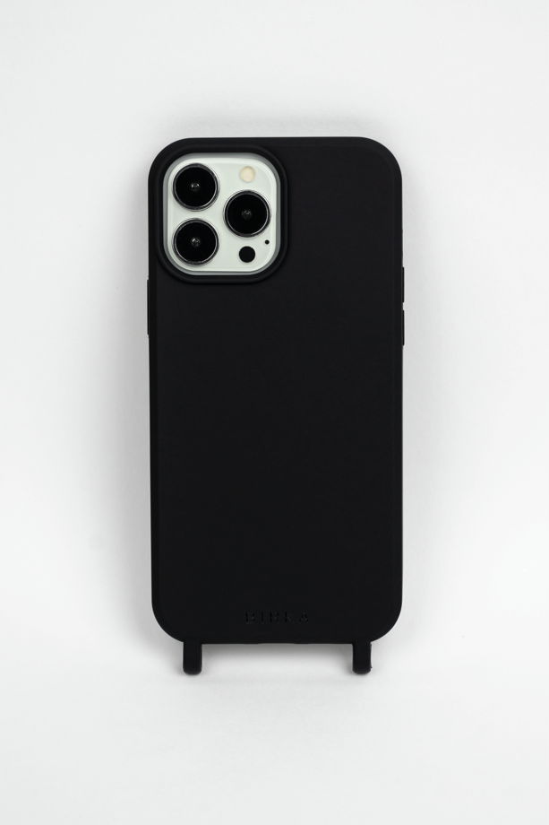 Черный чехол на iPhone TPU BLACK BIRKA CASES