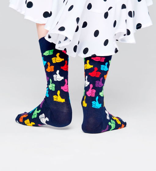 Носки с узором Happy Socks Thumbs Up - Multicolor