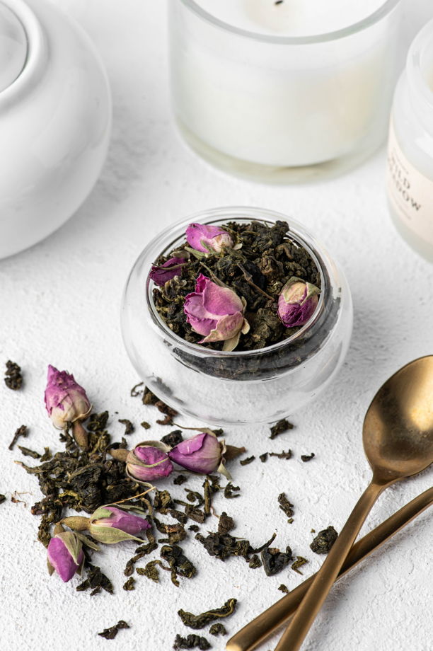 Зелёный чай Улун с бутонами роз SEMARI DELICIOUS