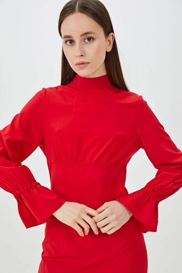 Красное платье FOS Clothes