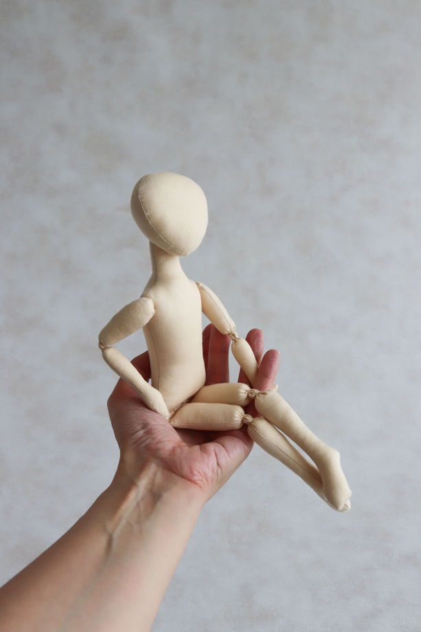 Маргарита, 29 см. Заготовка интерьерной куклы из текстиля для хобби, творчества, рукоделия