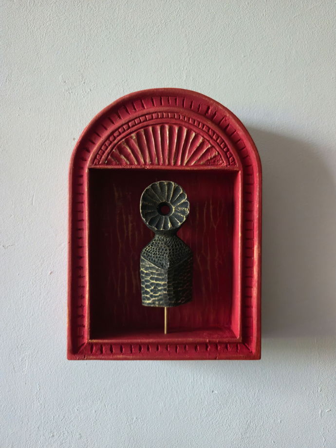 Кукла оберег в раме