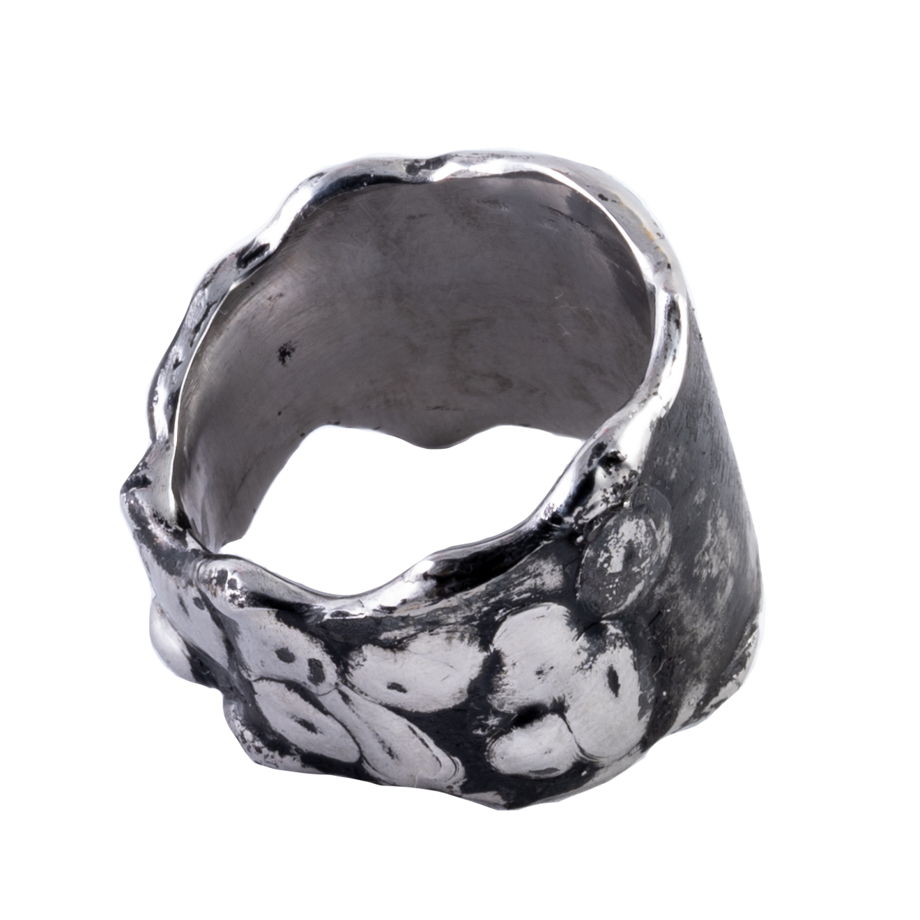 кольцо  TUBE ювелирная нержавеющая сталь.