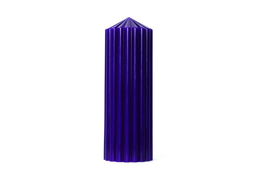 Декоративная фактурная свеча SIGIL 210*70 цвет Фиолетовый