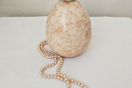 Белая роза. Керамика.