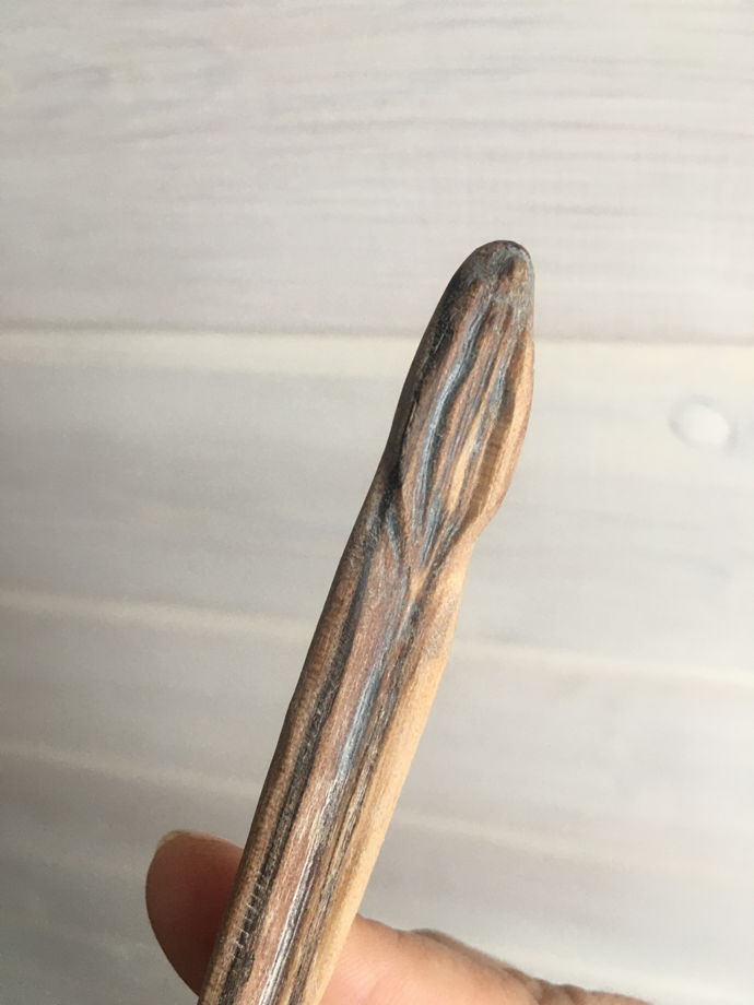 Деревянная шпилька для волос Йони