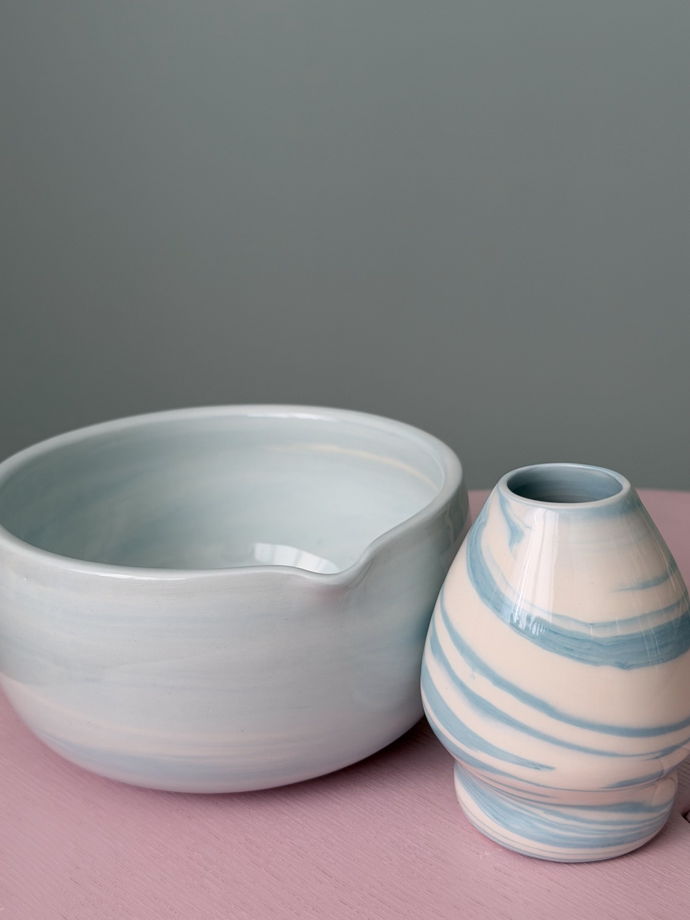 Набор для приготовления матчи "Нерияги" + венчик, ручная работа