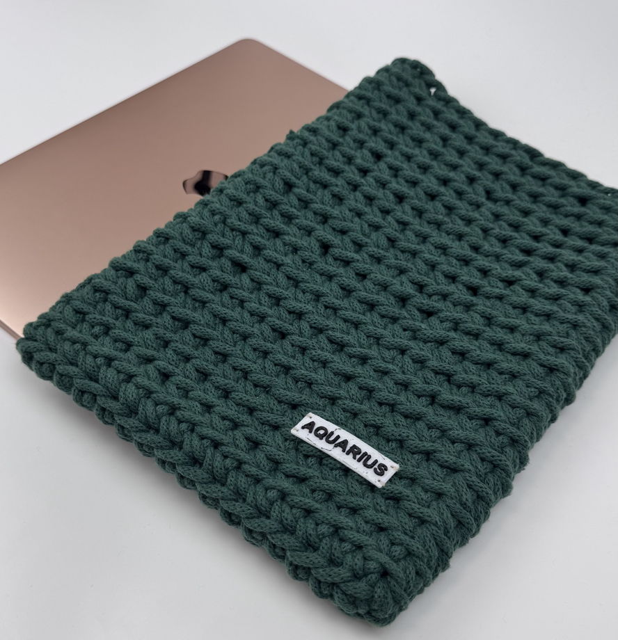 Чехол для ноутбука MacBook 13” зелёный