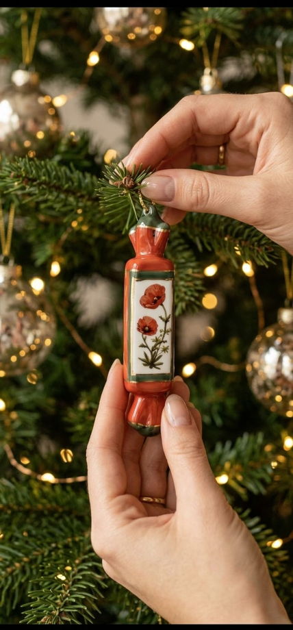 Конфета «Маки» новогодняя игрушка