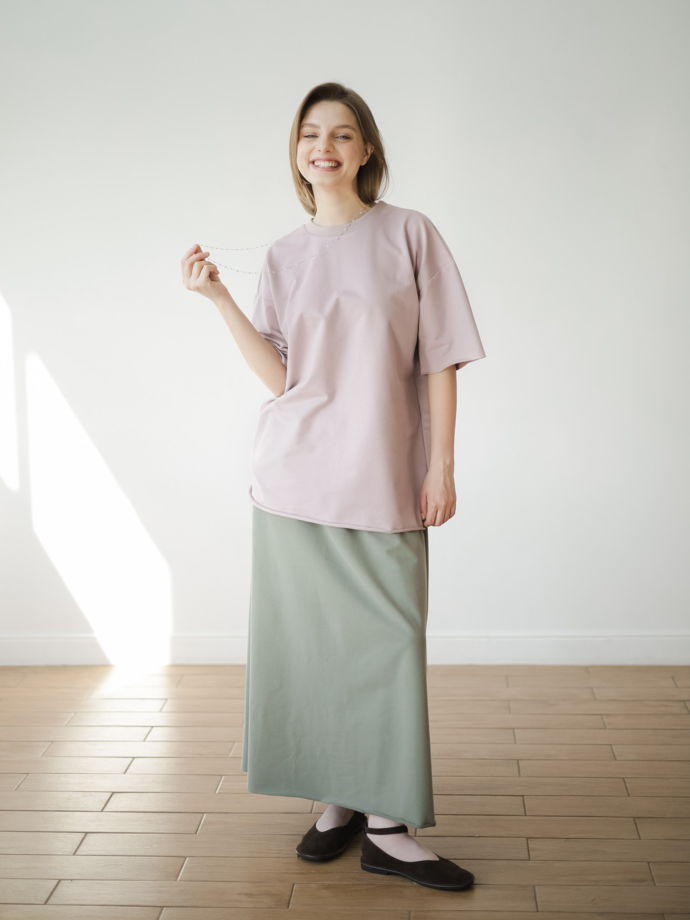 Юбка на резинке лавр