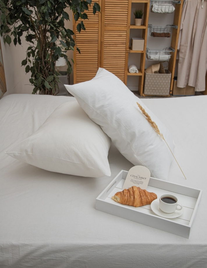 2-спальный комплект постельного белья из вареного хлопка