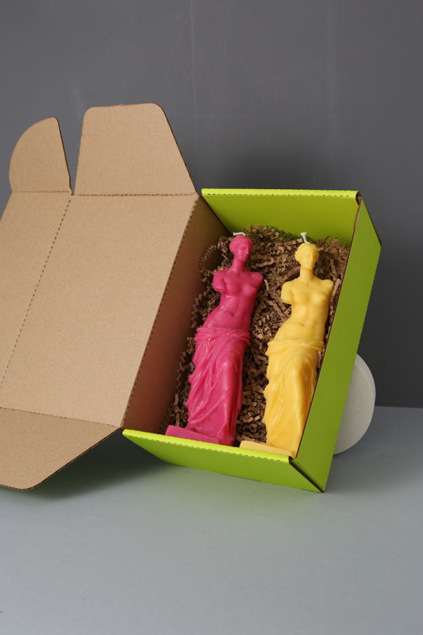 Свеча "Венера Милосская" Цветная