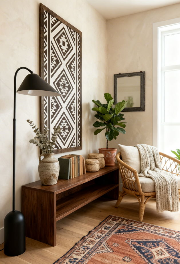 Настенное панно с орнаментом