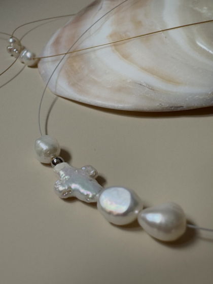 чокер [freedom ] с натуральным жемчугом