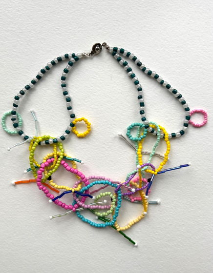 Колье из бисера «Инфанте»