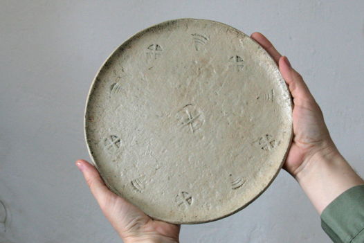 Тарелка керамическая Viking Rock